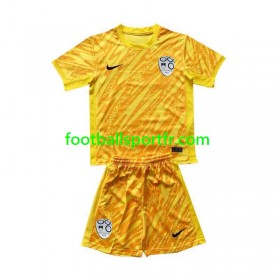Tenue Slovénie Gardien Enfant Domicile UEFA Euro 2024 Maillot de Foot